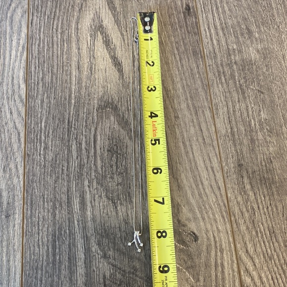 Sterling silver and crystal necklace - Picture 4 of 4